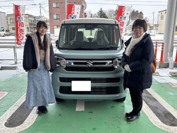 スペーシア　ご納車おめでとうございます